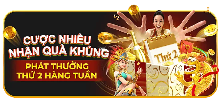 Thưởng nạp lại và hoàn trả hàng tuần nw88